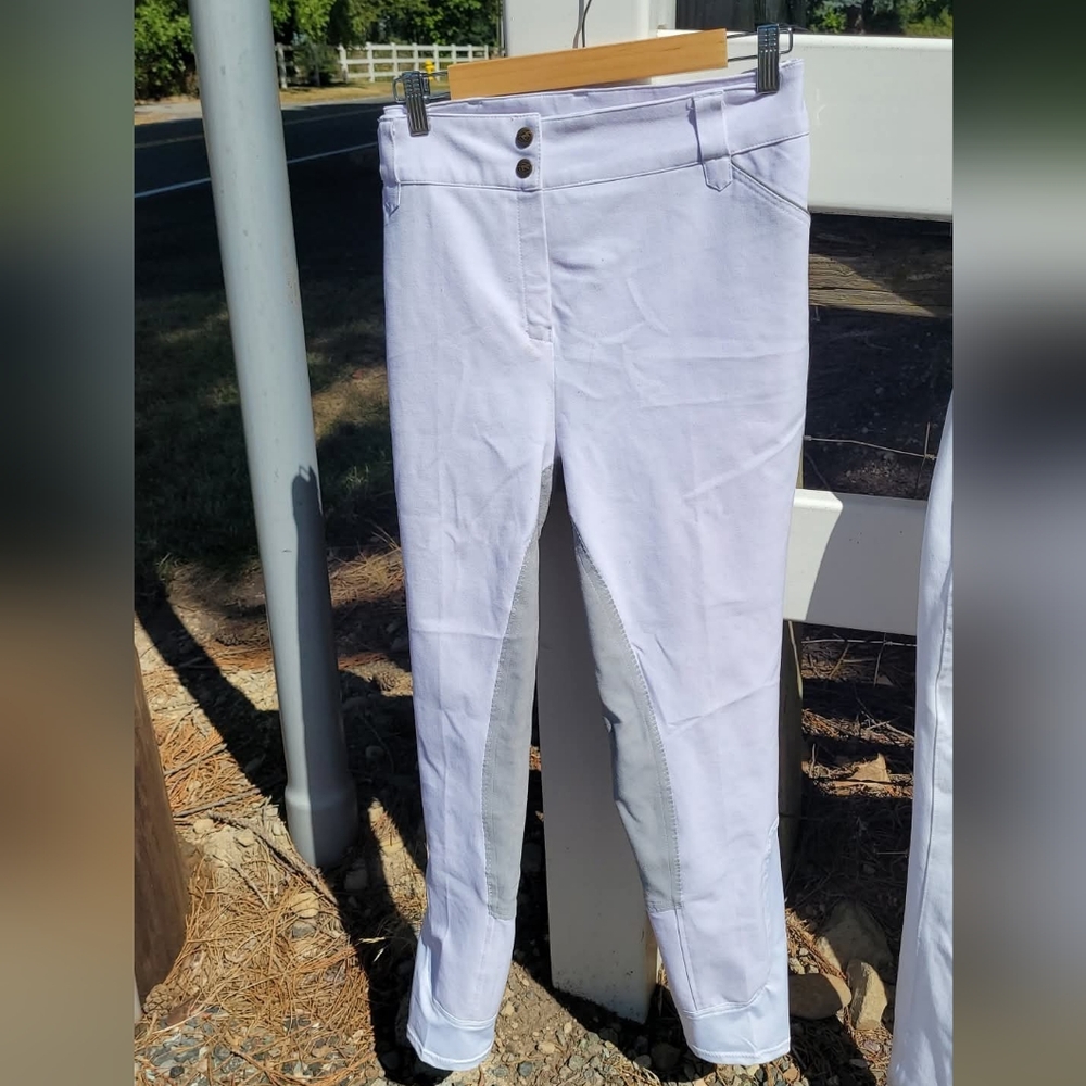 Stylish White Skinny Women's Pants